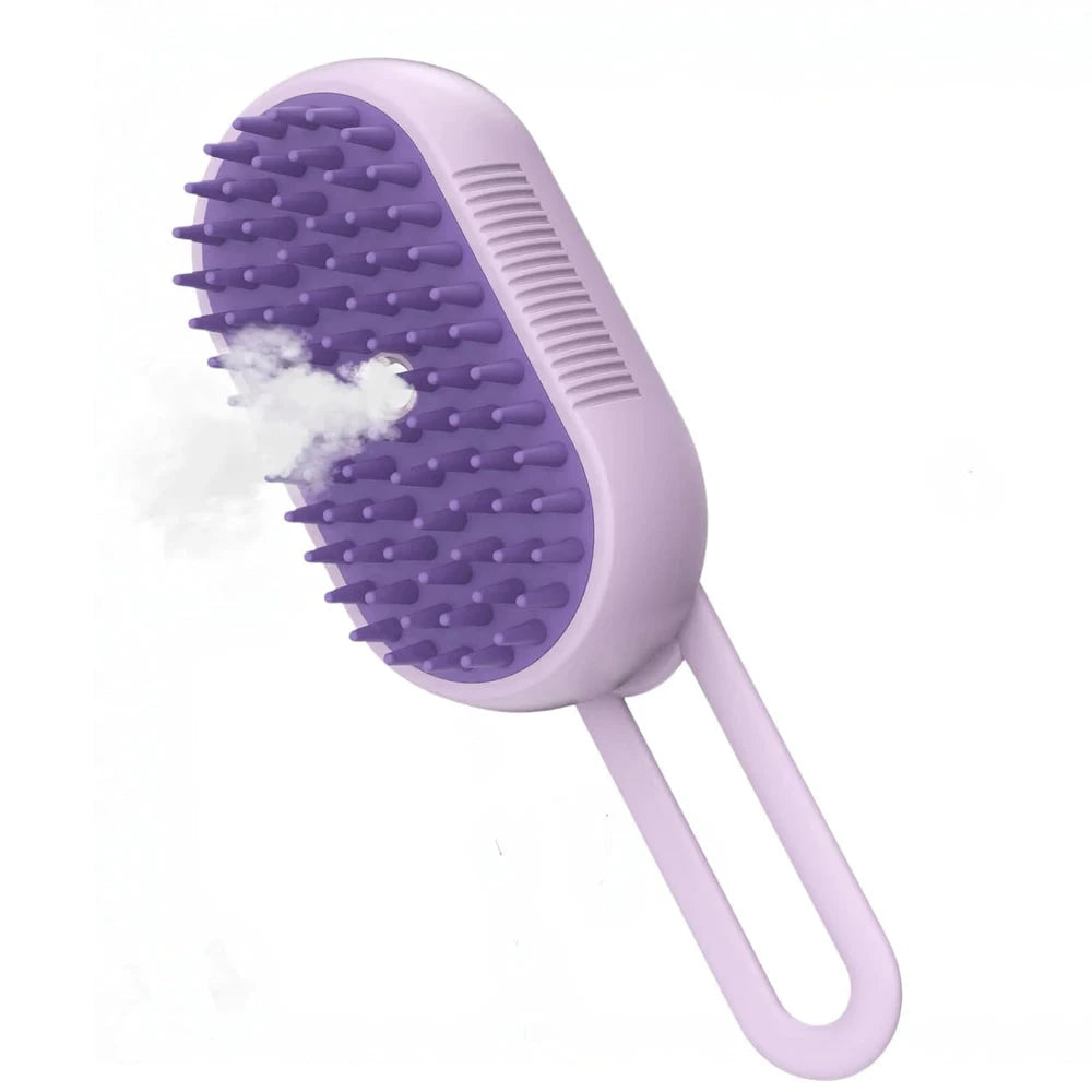 Cool Mist Pet Grooming Brush